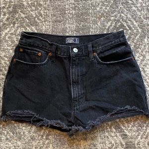 Abercrombie High Rise shorts